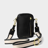 Katie Loxton Hallie Small Crossbody Bag - Black