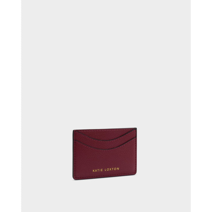 Alba Card Holder - Cherry