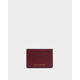 Alba Card Holder - Cherry
