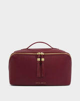Soho Large Makeup & Wash Bag – Cherry
