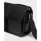 Katie Loxton Taya Suedette Crossbody Bag - Black