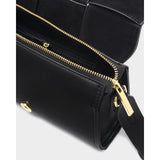 Katie Loxton Taya Suedette Crossbody Bag - Black