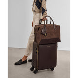 Charlbury Cabin Bag - Bitter Chocolate Suedette