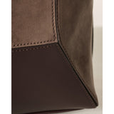 Charlbury Cabin Bag - Bitter Chocolate Suedette
