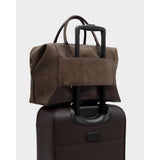 Charlbury Cabin Bag - Bitter Chocolate Suedette