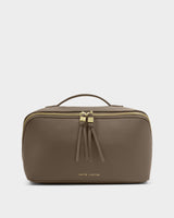 Soho Medium Makeup & Wash Bag – Mink