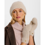 Katie Loxton - Gift Boxed Hat & Mittens Set - Taupe