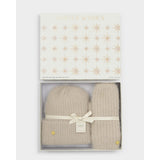 Katie Loxton - Gift Boxed Hat & Mittens Set - Taupe