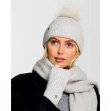 Sequin Scarf – Pearl Grey