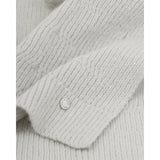 Sequin Scarf – Pearl Grey