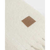 Katie Loxton Oversized Recycled Tassel Scarf – Soft White