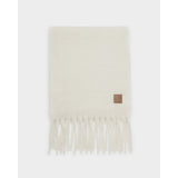 Katie Loxton Oversized Recycled Tassel Scarf – Soft White