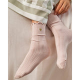 Katie Loxton Luxury Gift Boxed Ruffle Socks - Blush Pink