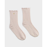 Katie Loxton Luxury Gift Boxed Ruffle Socks - Blush Pink