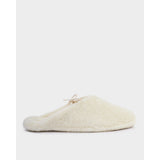Katie Loxton Borg Ballet Slippers Gift Boxed -Medium (5-6) - Off White