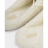 Katie Loxton Borg Ballet Slippers Gift Boxed -Medium (5-6) - Off White