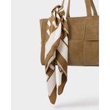 Checkered Satin Multiway Scarf