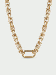 Haze Chain Link Necklace in Gold