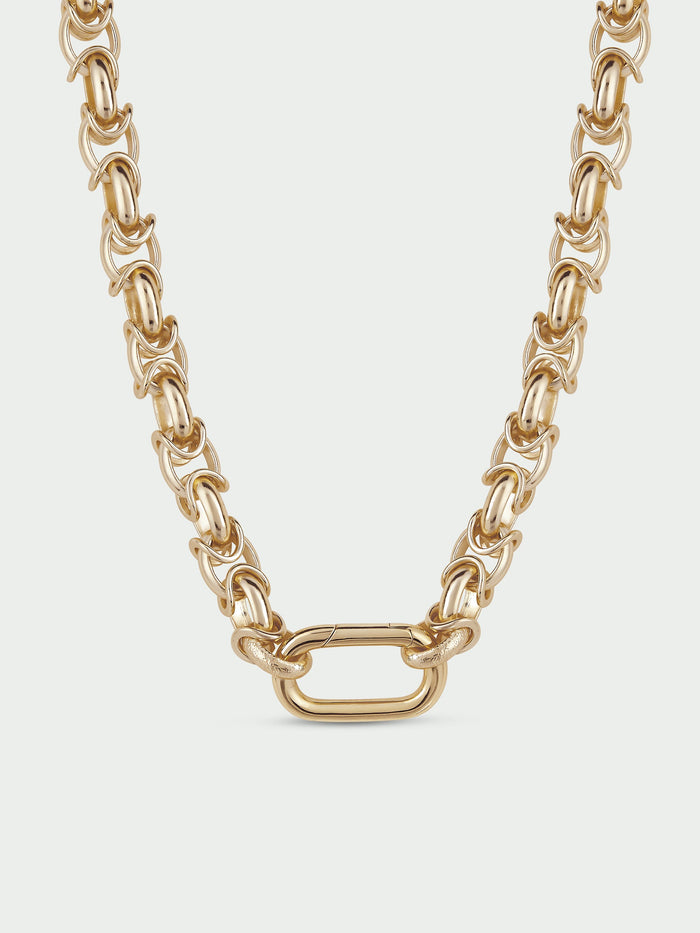 Haze Chain Link Necklace in Gold