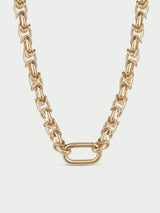 Haze Chain Link Necklace in Gold – product detail