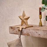 Nkuku Kotta Stocking Star Holder – Brass