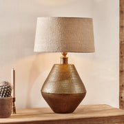 Nalgonda Lamp - Antique Brass