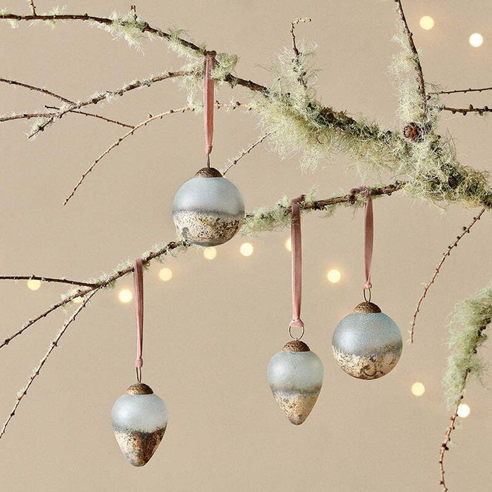 Ngolo Baubles - (Set of 4) – Aged Smoke