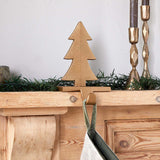 Kotta Stocking Tree Holder - Antique Brass