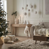 Luxury Faux Fur Throw Blanket - Cream