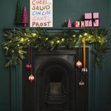 Pine Foliage Christmas Garland with Lights - 1.8m