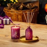 Arran Pomegranate & Plum Christmas Candle 20cl — ARRAN retail gallery image 3
