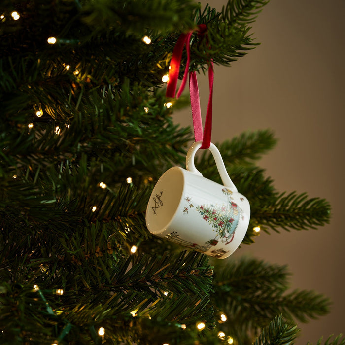 Sophie Allport Cosy Christmas Mini Mug Bauble
