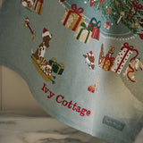 Sophie Allport Cosy Christmas Scene Tea Towel