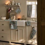 Sophie Allport Cosy Christmas Scene Tea Towel