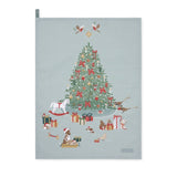 Sophie Allport Cosy Christmas Scene Tea Towel