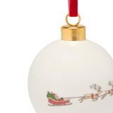 Sophie Allport Father Christmas China Bauble