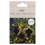 Glitter Edge Honeycombe Christmas Tree Hanging Decoration