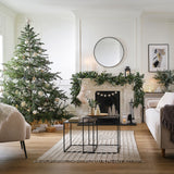 Pine Christmas Garland with Lights - 1.8m