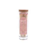 Fireside Tall Safety Matches - Blush Pink Tip