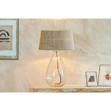 Baba Glass Large Tall Lamp - Clear Glass