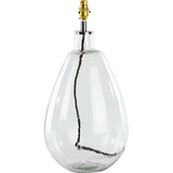 Baba Glass Large Tall Lamp - Clear Glass