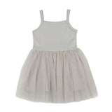 Bob & Blossom Tulle Dress - Grey