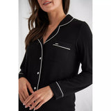 Bamboo Pyjama Set in Midnight