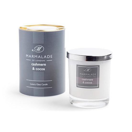 Marmalade Of London 'Cashmere & Cocoa' Glass Candle
