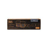 Gentlemen’s Hardware Whiskey Tumblers & Granite Chillers