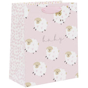 Luxury Lambs Medium Gift Bag - Pink