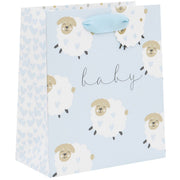 Luxury Lambs Medium Gift Bag - Blue