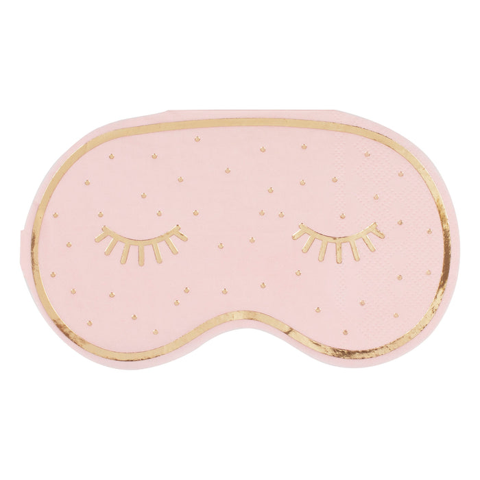 Eye Mask Shaped Pamper Party Napkins
