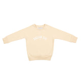 Bob & Blossom 'Dream Big' Sweatshirt - Soft Vanilla