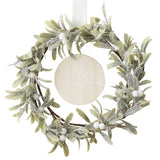 Mistletoe Merry Christmas Door Wreath